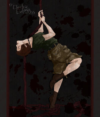 Artwork created for one of my friends, featuring Amanda from the movie Saw X.