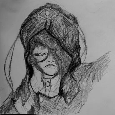 Fanart of Seth Burroughs from Master Detective Archives: Rain Code.