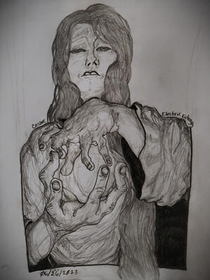 Fanart of Nosramus from Fear & Hunger.