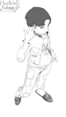 Gaku Maruko (丸子 楽) from 100 Line Last Defense Academy (『HUNDRED LINE -最終防衛学園-』).